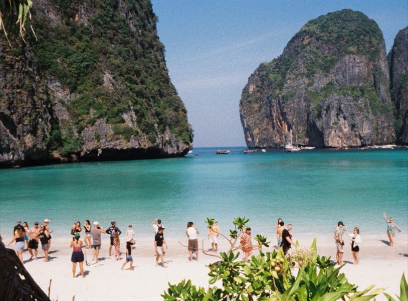 A protected cove in Phuket, January 2026; Lomo Tiger